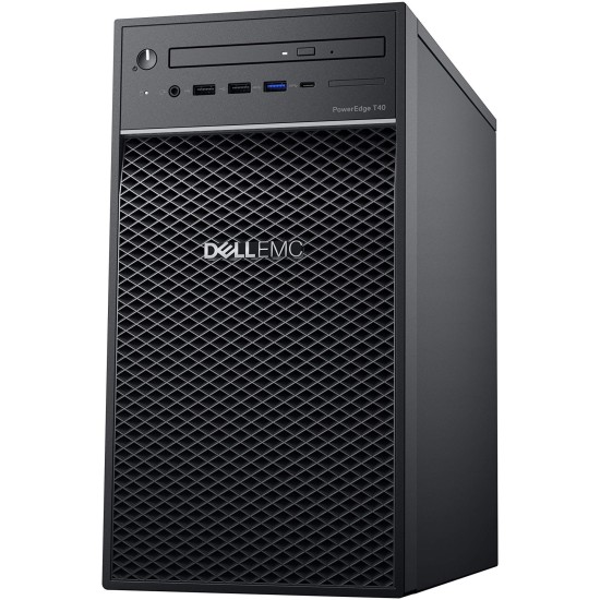 Servidor Dell PowerEdge T40 - Intel Xeon E-2224G - 8GB - 1TB - Sin Sistema Operativo - T40Q1FY24_SPMX