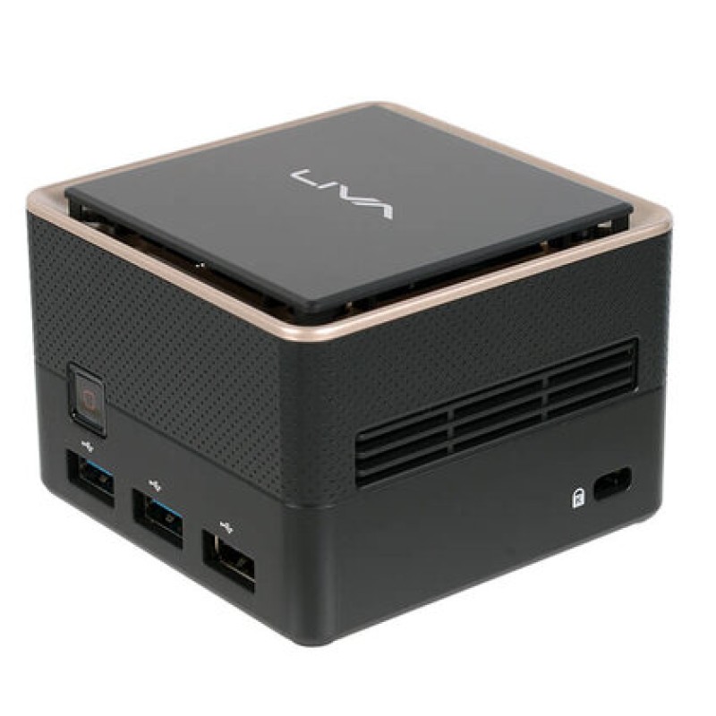 Mini PC ECS LIVA Q3 Plus - AMD Ryzen V1605B - 8GB - 128GB - Sin Sistema Operativo - 95-677-MZ6A04