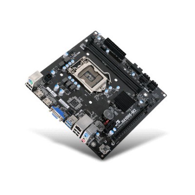 Tarjeta Madre ECS H410H6-M2 - Socket 1200 - 2xDDR4 - 2666MHz - HDMI - VGA - USB 2.0/3.2 - Micro ATX - H410H6-M2