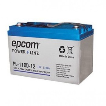 Batería de Reemplazo Epcom 12V para UPS y Sistemas de Emergencia Modelo PL-110-D12