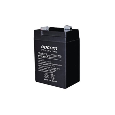 Batería Epcom PL-4.56 - Tecnología AGM/VRLA - 6VCD - 4.5Ah - PL-4.56