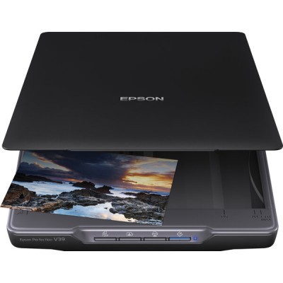 Escáner Epson Perfection V39 II - 4800 ppp Óptico - 48 bits Color - USB - Negro - B11B268201
