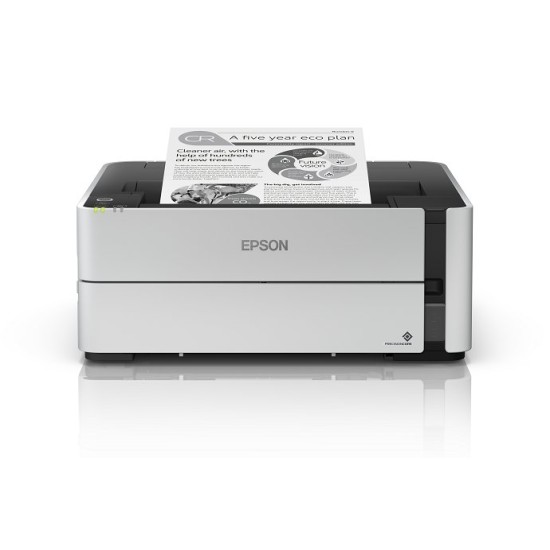 Impresora Epson EcoTank M1180 - 39 ppm Negro - Tinta Continua - Wi-Fi - Ethernet - USB - Dúplex - C11CG94301