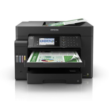 Multifuncional Epson EcoTank L15150 - 25ppm Negro - 12ppm Color - Tinta Continua - USB - RJ-45 - Wi-Fi - Duplex - C11CH72301