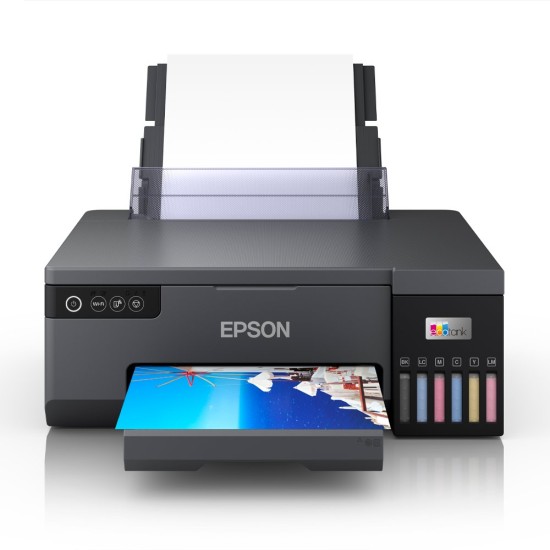 Impresora Epson EcoTank L8050 - 22ppm Negro - 22ppm Color - Inyección de Tinta - Wi-Fi - USB - C11CK37301