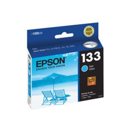 Tinta Epson 133 - Cian - T133220-AL