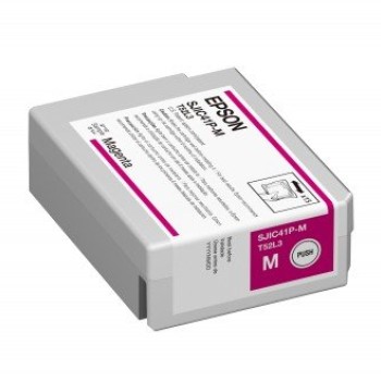 Cartucho de Tinta Epson Magenta Original para ColorWorks CW-C4000 Modelo C13T52L320