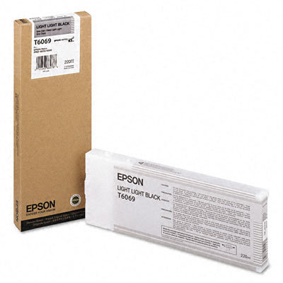 Tinta Epson T606 UltraChrome K3 - Negro Claro Claro - 220ml - T606900