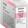 Tinta Epson T850 UltraChrome - Magenta Claro Vivo - 80ml - T850600 Tinta Epson T850 UltraChrome - Magenta Claro Vivo - 80ml - T850600