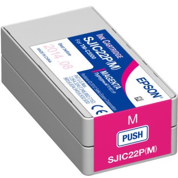 Cartucho de Tinta Epson Magenta Original C33S020582 para ColorWorks C3500