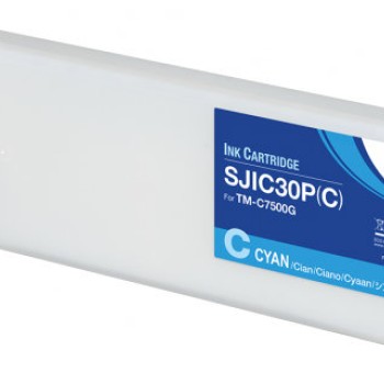 Cartucho de Tinta Epson Cian Original para ColorWorks C7500G - Modelo C33S020636