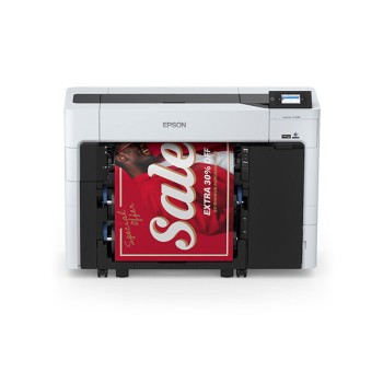 Plotter Epson SureColor T3770DE - 24" - Inyección de tinta - Ethernet - USB - Blanco  - SCT3770EDR
