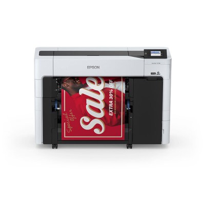 Plotter Epson SureColor T3770E - 24" - Inyección de tinta - Wi-Fi - Ethernet - USB - Blanco  - SCT3770ESR