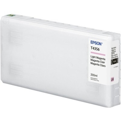 Tinta Epson UltraChrome D6r-S - Magenta Claro - 200ml - T43S620
