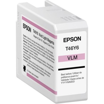 Tinta Epson T46Y - Magenta Claro - 50ML - T46Y600