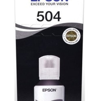Botella de Tinta Epson 504 Negro - Paquete de 2 Piezas - Modelo T504120-2P Botella de Tinta Epson 504 Negro - Paquete de 2 Piezas - Modelo T504120-2P