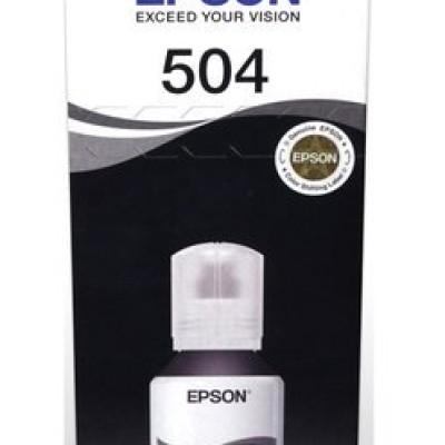 Botella de Tinta Epson 504 - Negro - 2 Piezas - T504120-2P