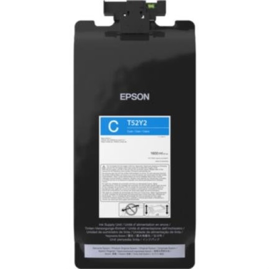Tinta Epson UltraChrome T52Y XD3 - Cian - 1.6L - T52Y220