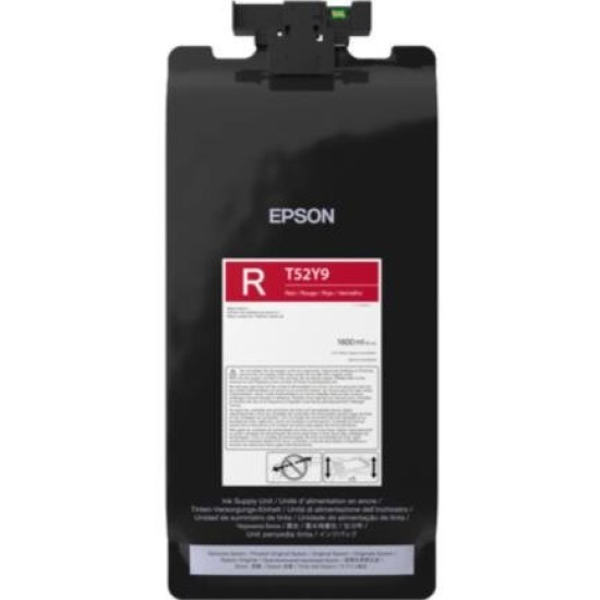 Tinta Epson UltraChrome T52Y XD3 - Rojo - 1.6L - T52Y920