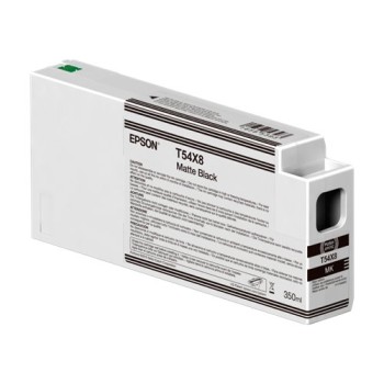 Tinta Epson UltraChrome HDX/HD - Negro Mate - 350ml - T54X800