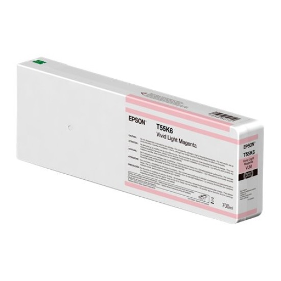 Tinta Epson UltraChrome HDX/HD - Magenta Claro - 700ml - T55K600