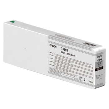 Tinta Epson UltraChrome HDX/HD - Negro Claro - 700ml - T55K900