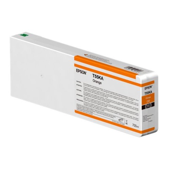 Tinta Epson UltraChrome HDX/HD - Naranja - 700ml - T55KA00