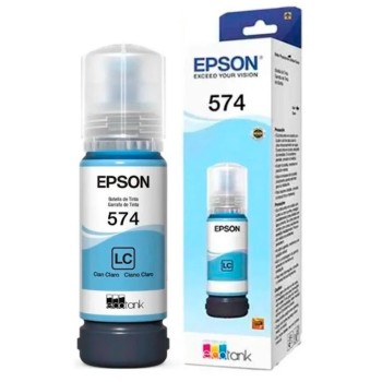 Tinta Epson T574 - Cian Claro - T574520-AL