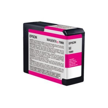 Tinta Epson T580 UltraChrome K3 - Magenta - 80ml - T580300