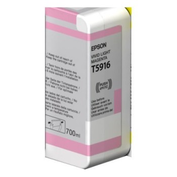Tinta Epson T591600 - Magenta Claro Vivo - 700ml - T591600