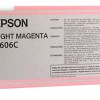 Tinta Epson T606 UltraChrome K3 - Magenta Claro - 220ml - T606C00 Tinta Epson T606 UltraChrome K3 - Magenta Claro - 220ml - T606C00