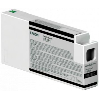 Tinta Epson T636100 - Negro - 700ml - T636100 Tinta Epson T636100 - Negro - 700ml - T636100