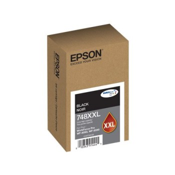 Cartucho de Tinta Epson T748XXL Negro - Tinta a Base de Pigmentos - Modelo T748XXL120-AL