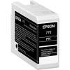Tinta Epson UltraChrome PRO10 T770 - Negro Fotográfico - 25ml - T770120 Tinta Epson UltraChrome PRO10 T770 - Negro Fotográfico - 25ml - T770120