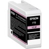 Tinta Epson UltraChrome PRO10 T770 - Magenta Claro - 25ml - T770620 Tinta Epson UltraChrome PRO10 T770 - Magenta Claro - 25ml - T770620