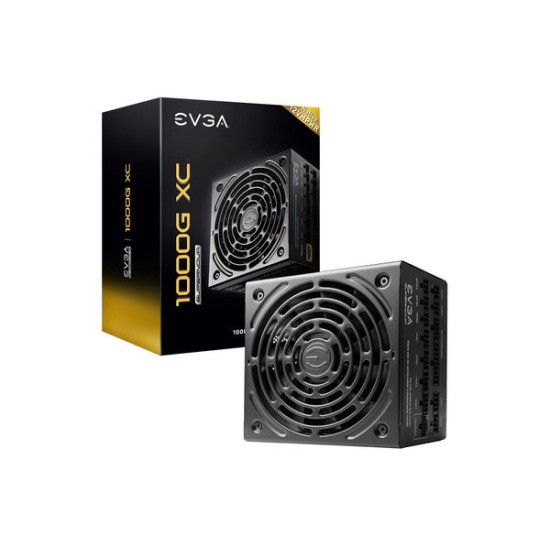 Fuente de Poder EVGA SuperNOVA 1000G XC - 1000W - ATX - 24-pin - 12 SATA - 520-5G-1000-K1