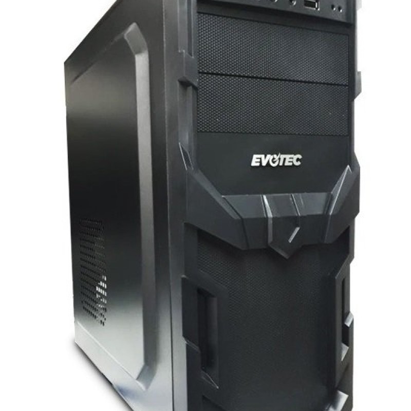 Gabinete Evotec EV-1005 - ATX/Micro ATX/Mini-ATX - Fuente 600W - EV-1005