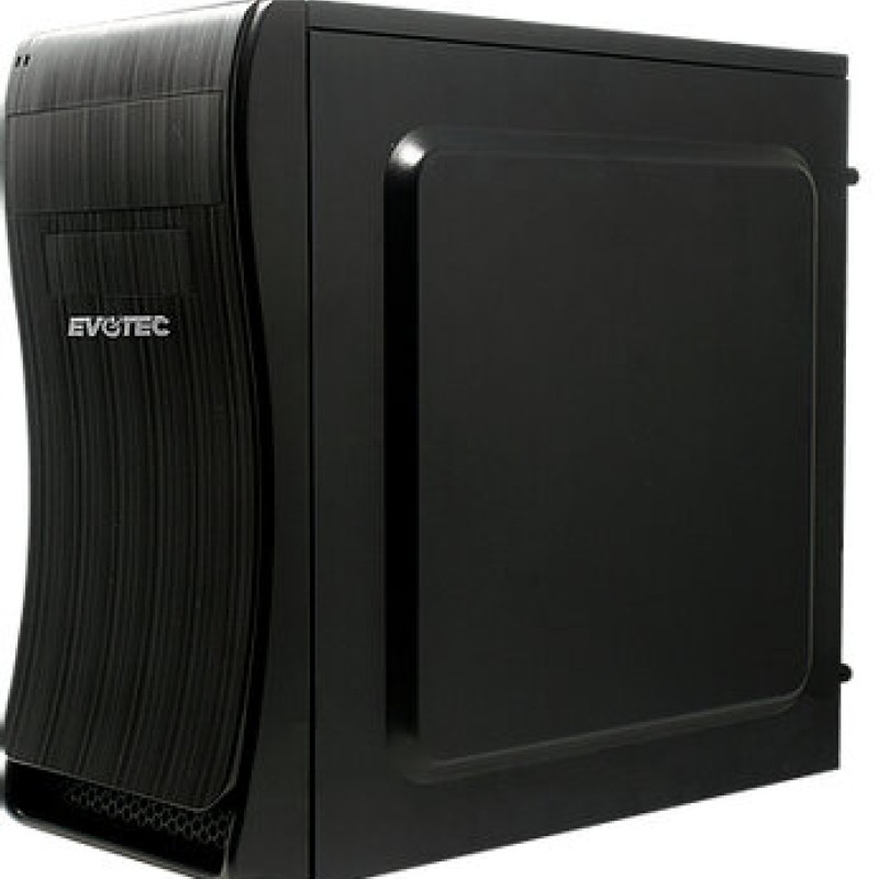 Gabinete Evotec Bassu - Mini Torre - Mini iTX/Micro ATX - Fuente 600W - EV-1014