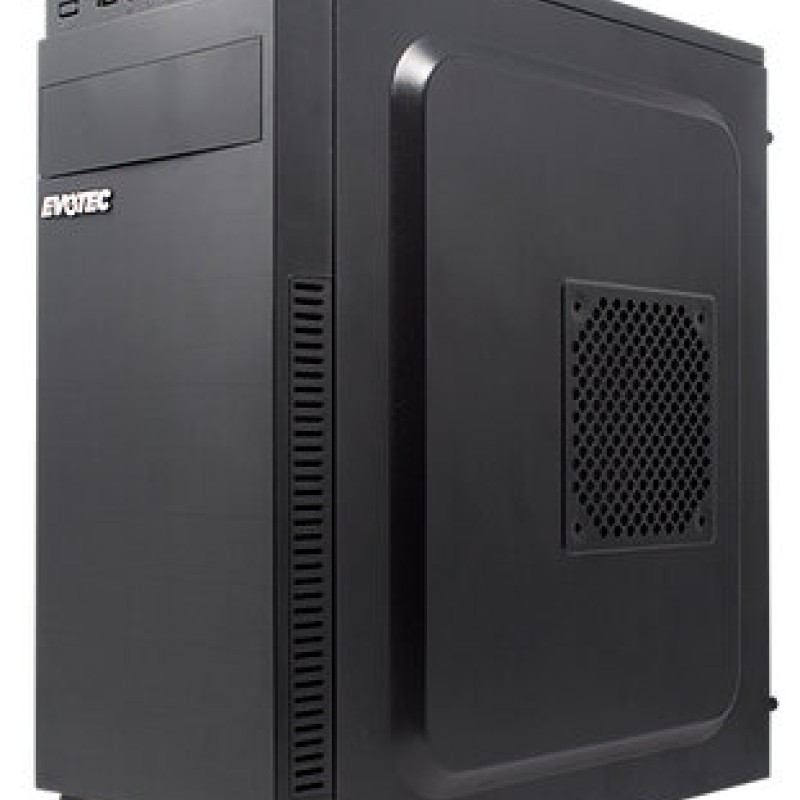 Gabinete Evotec Bardi - Torre - ATX/Micro ATX /Mini ATX - Fuente 600W - EV-1015