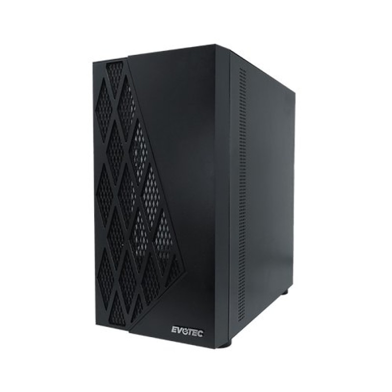 Gabinete Gamer Evotec EV-1018 - Mini Torre - Micro ATX/Mini ITX - Panel Lateral - EV-1018