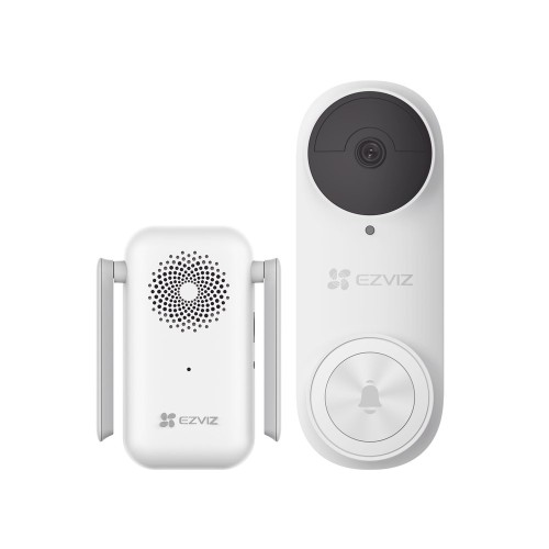 Timbre Videoportero EZVIZ CS-DB2KIT - 3MP Wi-Fi Exterior con Batería Timbre Videoportero EZVIZ CS-DB2KIT - 3MP Wi-Fi Exterior con Batería