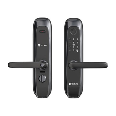 Cerradura Inteligente EZVIZ CS-L2S - Apertura con Código - Lectura de Huella y Tarjetas - Botón para Timbrar - CS-L2S