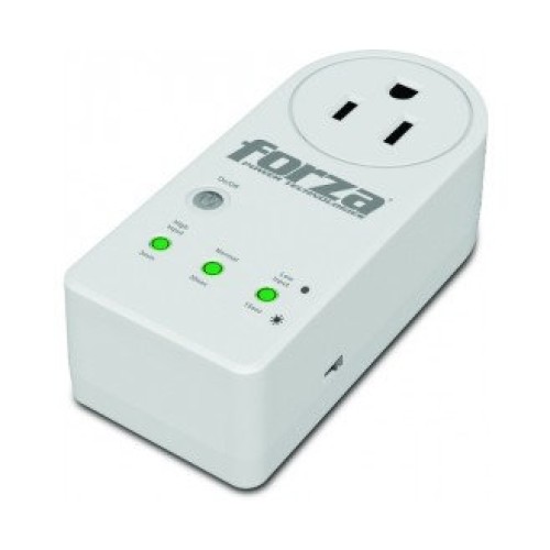 Supresor de Picos Forza Power Technologies Zion-2K 1 Contacto 900 Joules Modelo FVP-1201B