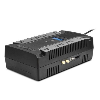No Break Forza Power Technologies HT-750LCD - 750VA/375W - 12 contactos - Línea interactiva - LCD - AVR - HT-750LCD