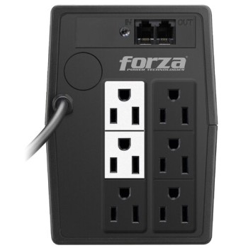 UPS Forza Power Technologies NT-511 - 500VA/250W - 6 Conectores - Línea Interactiva - NT-511