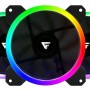 Kit de Ventiladores Game Factor Optical - 120mm - 12V - 1500 RPM - RGB - FKG400