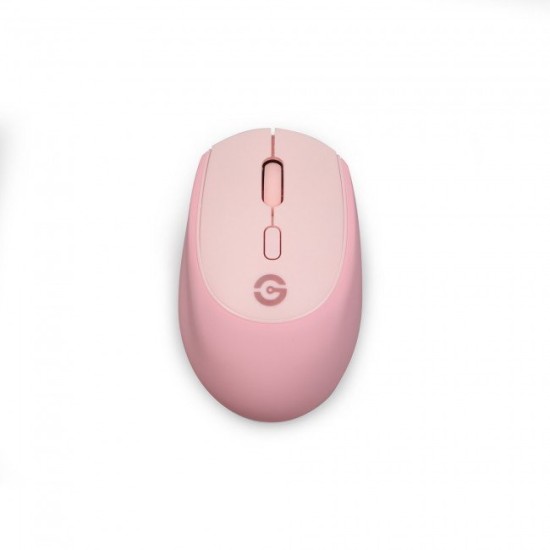 Mouse Getttech Colorful - Inalámbrico - USB - Rosa - GAC-24404P