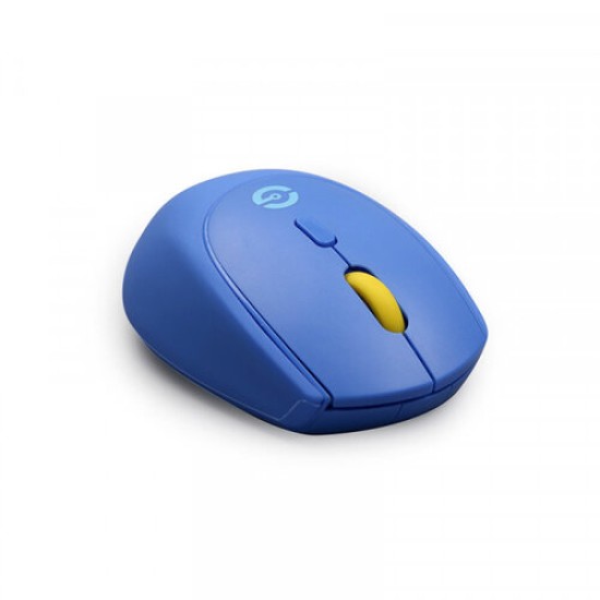 Mouse Getttech Colorful - Inalámbrico - USB - Azul - GAC-24406B