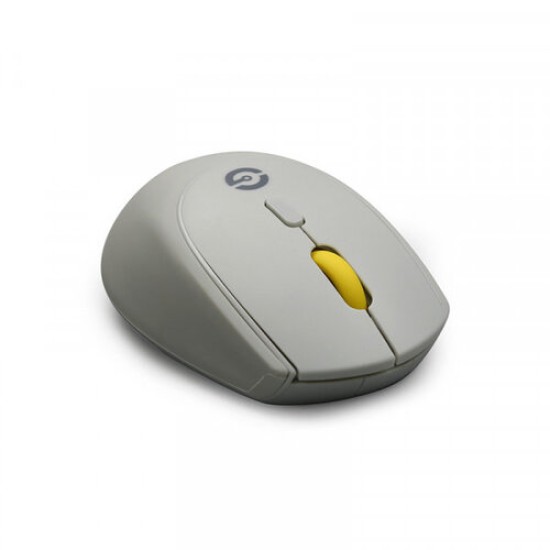 Mouse Getttech Colorful - Inalámbrico - USB - Gris - GAC-24407G