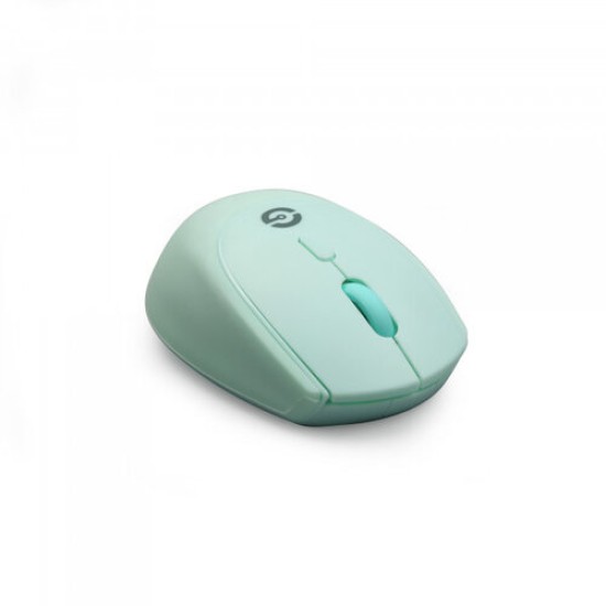 Mouse Getttech Colorful - Inalámbrico - USB - Menta - GAC-24408M